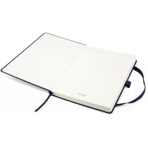 Книга записна Axent Partner Prime 8305-02-A, A5, 145x210 мм, 96 аркушів, клітинка, тверда обкладинка, темно-синя