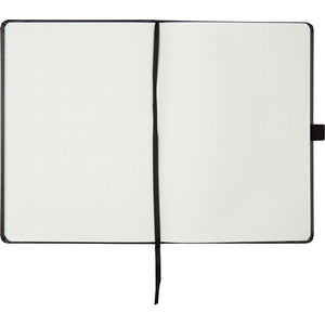 Книга записна Axent Partner 8306-01-A, A5-, 125x195 мм, 96 аркушів, крапка, тверда обкладинка, чорна