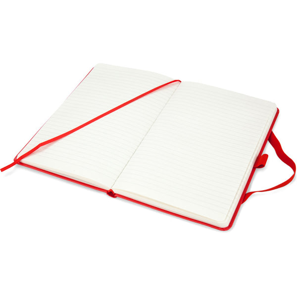 Книга записная Axent Partner 8308-05-A, A5-, 125x195 мм, 96 листов, линия, твердая обложка, красная