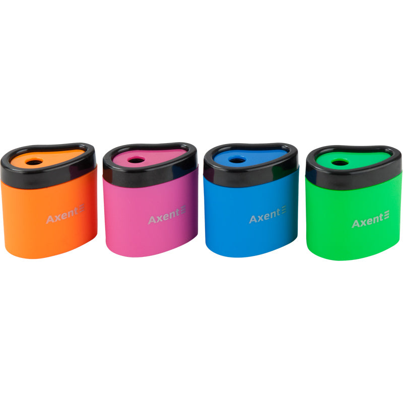 Точилка для карандашей с контейнером Axent Neon soft 1158-A