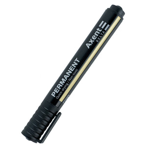 Маркер Axent Delta Permanent Standard D2604, 2 мм, круглий чорний