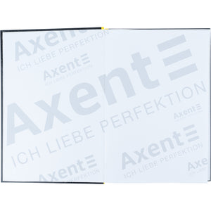 Книга записна Axent Colors 8421-06-A, А4, 80 аркушів, клітинка, жовта