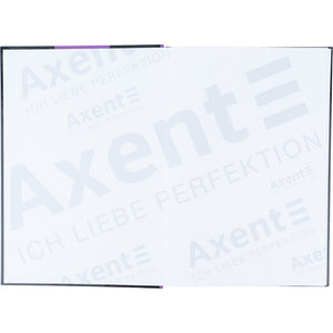 Книга записна Axent Colors 8421-07-A, А4, 80 аркушів, клітинка, фіолетова
