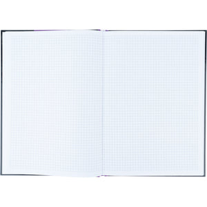 Книга записна Axent Colors 8421-07-A, А4, 80 аркушів, клітинка, фіолетова