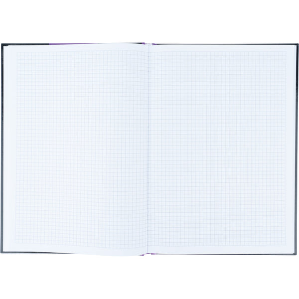 Книга записна Axent Colors 8421-07-A, А4, 80 аркушів, клітинка, фіолетова