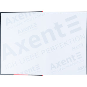 Книга записна Axent Colors 8421-08-A, А4, 80 аркушів, клітинка, червона