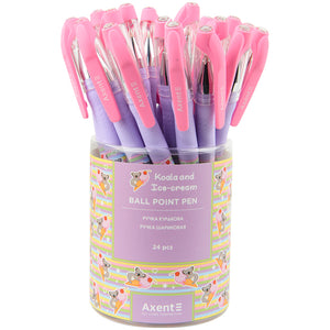 Ручка кулькова Axent AB1049-32-A, 0.5 мм, синя