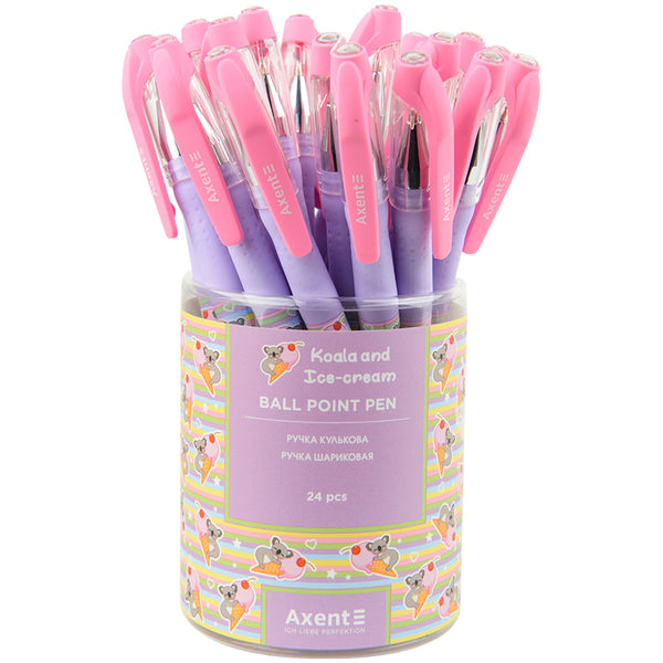 Ручка кулькова Axent AB1049-32-A, 0.5 мм, синя