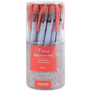 Ручка кулькова Axent AB1049-37-A, 0.5 мм, синя