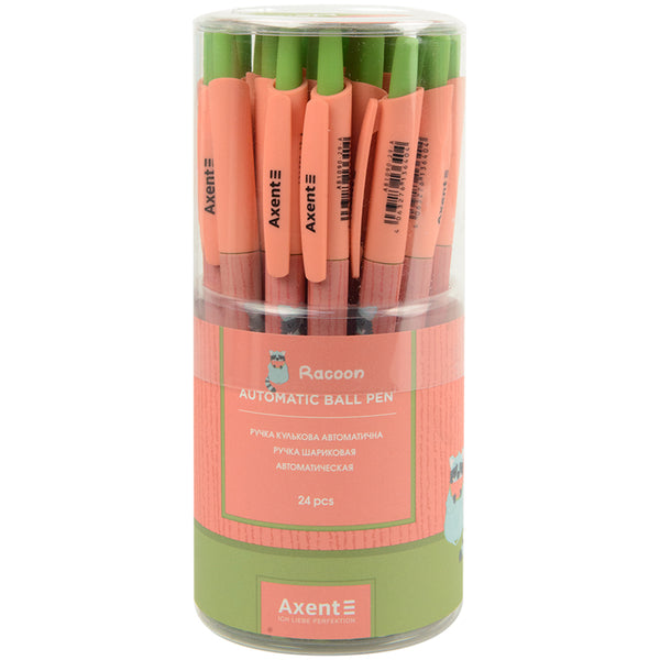 Ручка кулькова автоматична Axent AB1090-29-A, 0.5 мм, синя