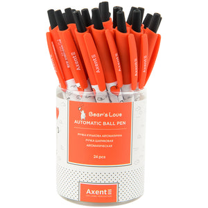 Ручка кулькова автоматична Axent AB1090-35-A, 0.5 мм, синя