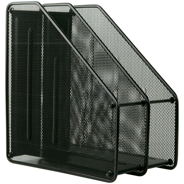 Лоток вертикальний металевий Axent 2-в-1 2126-01-A, 150x290x310мм, чорний