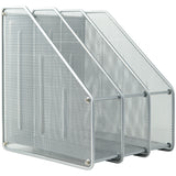 Лоток вертикальний металевий Axent 3-в-1 2128-03-A, 250x290x310мм, срібний Лоток вертикальний металевий Axent 3-в-1 2128-03-A, 250x290x310мм, срібний