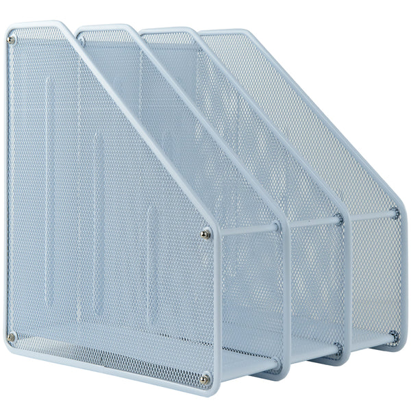 Лоток вертикальний металевий Axent 3-в-1 2128-21-A, 150x290x310мм, білий