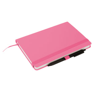 Книга записна Axent Partner 8201-10-A, 125*195  мм, 96 аркушів, клітинка, рожева