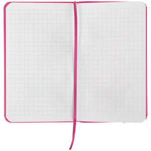 Книга записна Axent Partner 8301-50-A, 90x150 мм, 96 аркушів, клітинка, малинова