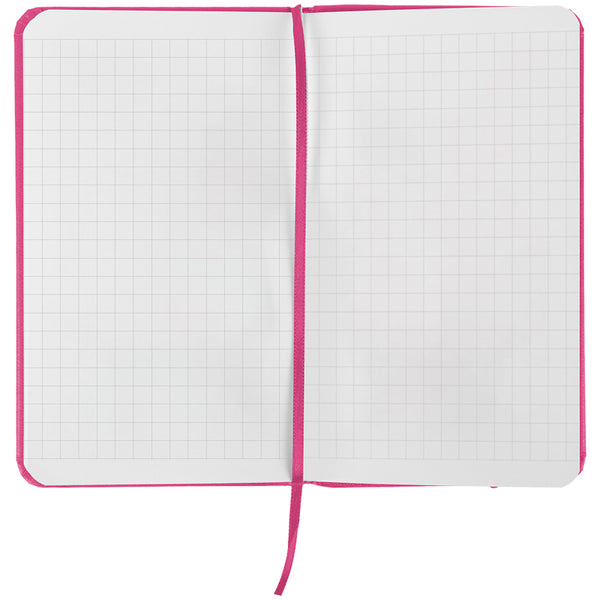 Книга записна Axent Partner 8301-50-A, 90x150 мм, 96 аркушів, клітинка, малинова