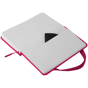 Книга записна Axent Partner 8301-50-A, 90x150 мм, 96 аркушів, клітинка, малинова