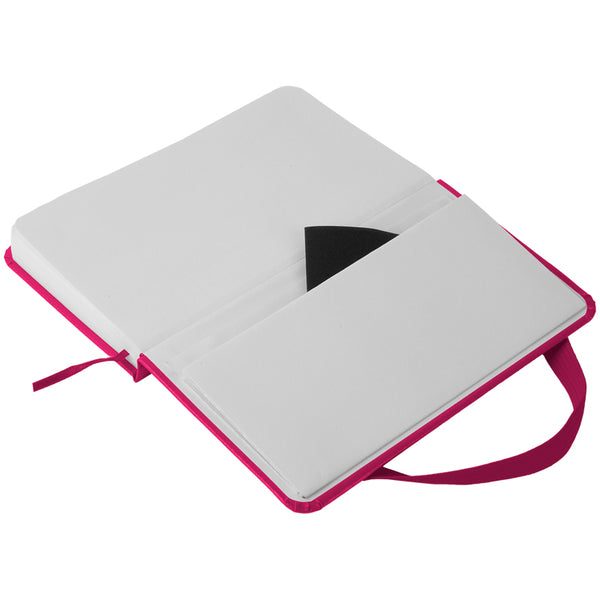 Книга записна Axent Partner 8301-50-A, 90x150 мм, 96 аркушів, клітинка, малинова