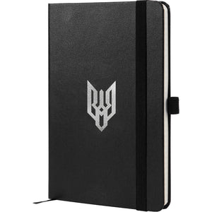 Книга записна Axent Partner Воля 8201-01-1-A, 125*195 мм, 96 аркушів, клітинка, чорна