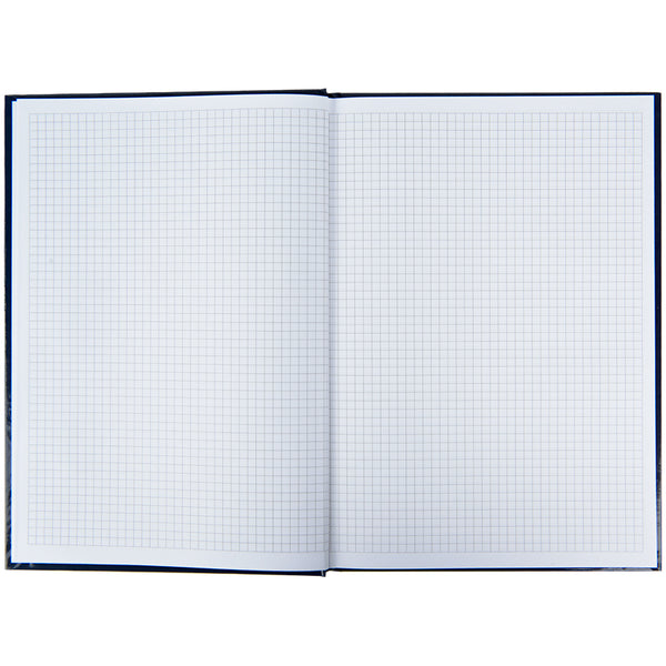 Книга записна Axent Wisdom 8422-553-A, А4, 96 аркушів, клітинка, темно синя