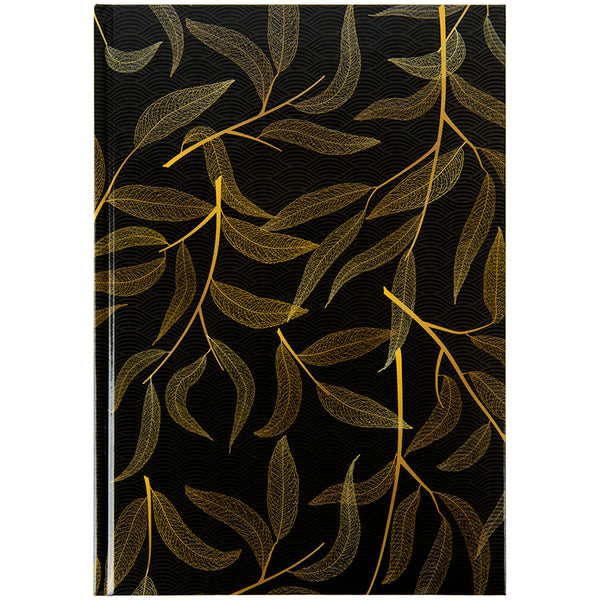 Книга записна Axent Waves 8422-561-A, А4, 96 аркушів, клітинка, чорна