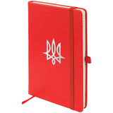 Книга записна Axent Partner Lux Tryzub 8202-06-3-A, 125х195 мм, 96 аркушів, клітинка, червона Книга записна Axent Partner Lux Tryzub 8202-06-3-A, 125х195 мм, 96 аркушів, клітинка, червона