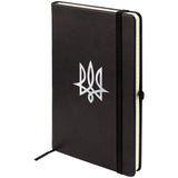 Книга записна Axent Partner Lux Tryzub 8202-01-3-A, 125х195 мм, 96 аркушів, клітинка, чорна Книга записна Axent Partner Lux Tryzub 8202-01-3-A, 125х195 мм, 96 аркушів, клітинка, чорна