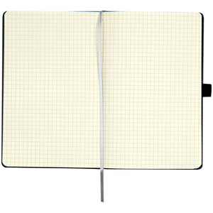 Книга записна Axent Partner Lux Ukrainian 8202-01-4-A, 125х195 мм, 96 аркушів, клітинка, чорна