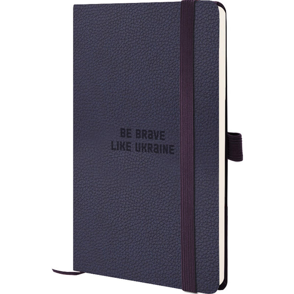 Книга записна Axent Partner Soft Skin Brave 8616-02-1-A, 125x195 мм, 96 аркушів, клітинка, синя