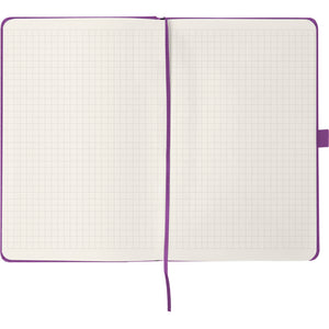 Книга записна Axent Partner Glory 8201-17-4-A, 125x195 мм, 96 аркушів, клітинка, пурпурна