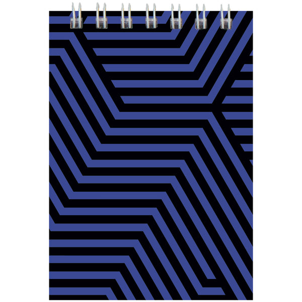 Блокнот на спiралi Axent D8014-06, А7, 48 аркушів, клітинка, синій