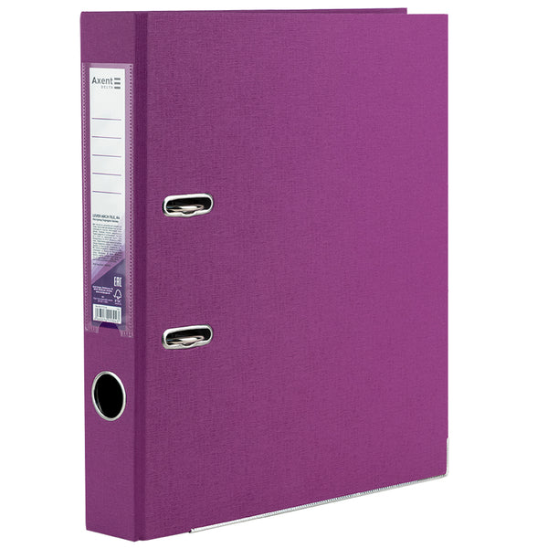 Папка-реєстратор Axent Delta D1711-26C, двостороння, A4, 50 мм, зібрана, бузкова