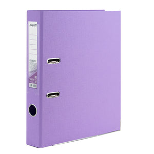 Папка-регистратор Axent Delta D1711-36P, двусторонняя, A4, 50 мм, разобранная, Pastelini, сиреневая