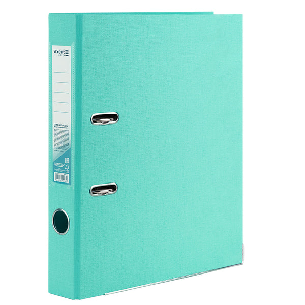 Папка-реєстратор Axent Delta D1711-18C, двостороння, A4, 50 мм, зібрана, Pastelini, м'ятна