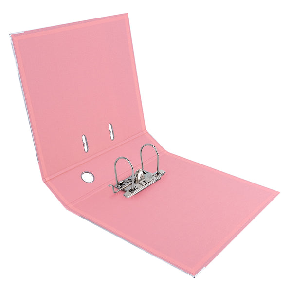 Папка-реєстратор Axent Delta D1712-10C, двостороння, A4, 75 мм, зібрана, Pastelini, рожева