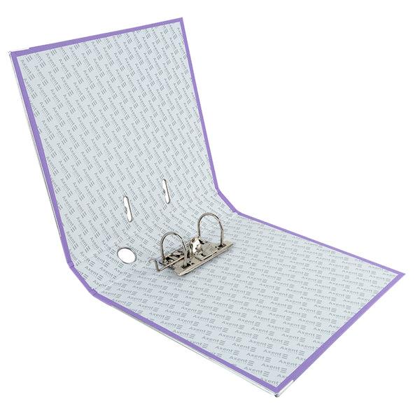 Папка-реєстратор Axent Delta D1713-36P, одностороння, A4, 50 мм, розібрана, Pastelini, бузкова