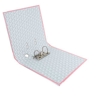 Папка-регистратор Axent Delta D1713-10P, односторонняя, A4, 50 мм, разобранная, Pastelini, розовая