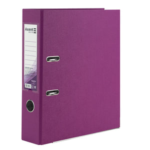 Папка-регистратор Axent Delta D1714-26P, односторонняя, A4, 75 мм, разобранная, сиреневая
