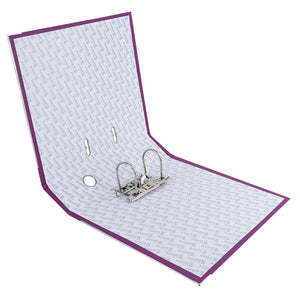 Папка-регистратор Axent Delta D1714-26P, односторонняя, A4, 75 мм, разобранная, сиреневая