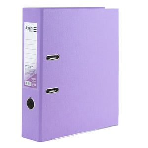 Папка-регистратор Axent Delta D1714-36C, односторонняя, A4, 75 мм, собранная, Pastelini, сиреневая