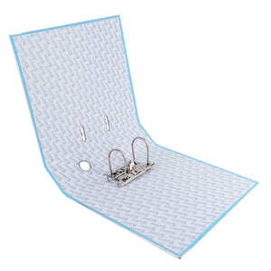 Папка-регистратор Axent Delta D1714-22P, односторонняя, A4, 75 мм, разобранная, Pastelini, бирюзовая