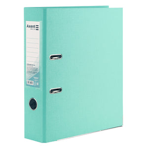 Папка-регистратор Axent Delta D1714-18P, односторонняя, A4, 75 мм, разобранная, Pastelini, мятная
