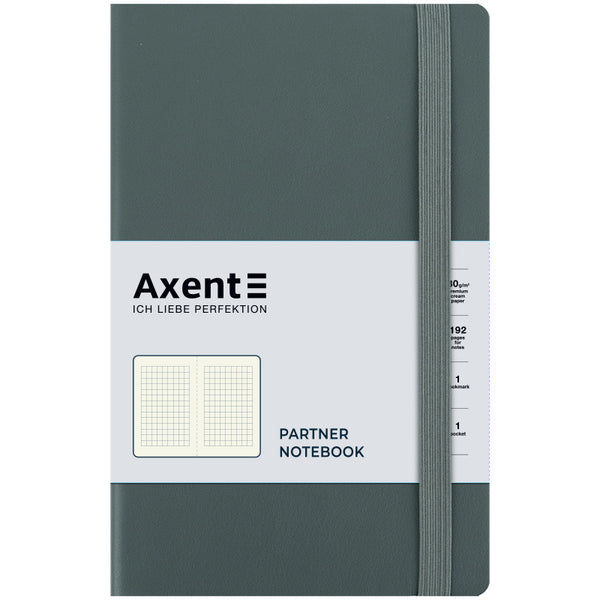 Книга записная Axent Partner Soft Earth Colors 8620-04-A, 125x195 мм, 96 листов, зеленая