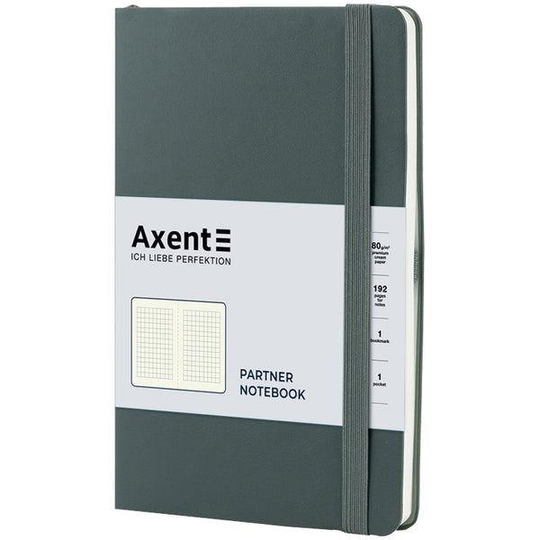 Книга записная Axent Partner Soft Earth Colors 8620-04-A, 125x195 мм, 96 листов, зеленая
