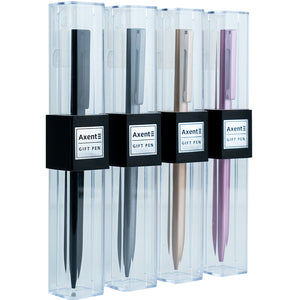 Ручка шариковая автоматическая Axent AB1099-00-02-A, 0.7 мм, синяя