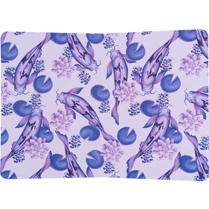 Книга записна Axent Fish 8700-3-A, А5, 80 аркушів, клітинка, бузково-синя