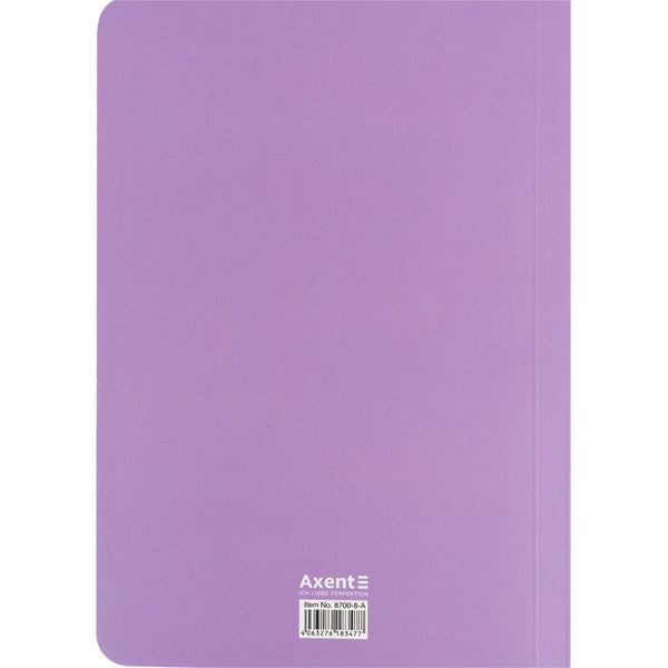 Книга записна Axent Motivation 8700-8-A, А5, 80 аркушів, клітинка, Do more