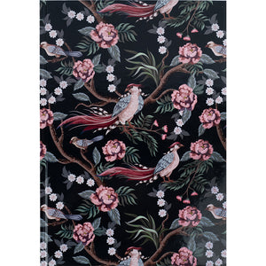 Книга записна Axent Birds&Flowers-4 8422-571-A, А4, 96 аркушів, клітинка