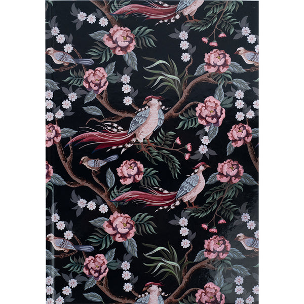 Книга записна Axent Birds&Flowers-4 8422-571-A, А4, 96 аркушів, клітинка